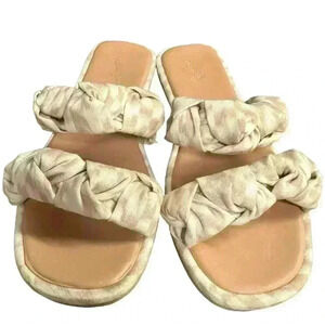Universal Thread Women's Meg Knotted Slide Sandals Size 10